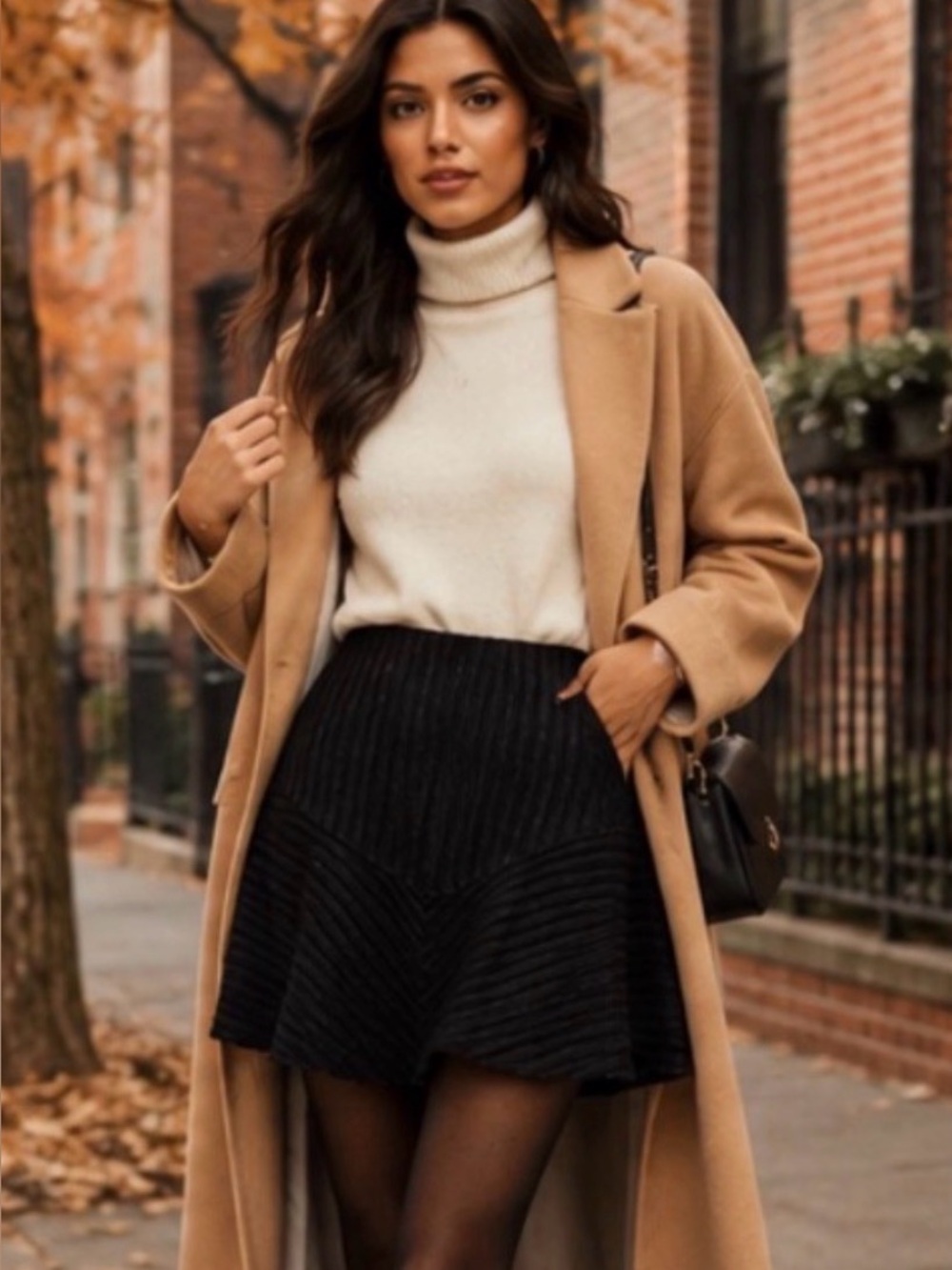 Free People Black Camden Mini Skirt EXACTLY AS PICTURED ❤️ NWOT